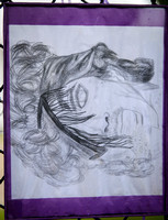 Charcoal Drawing of Prince
