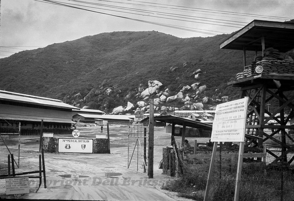 Entrance 70th Medical Battalion, Phu Trang