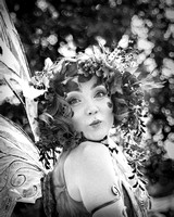 Fairie 'Twig' in Monochrome
