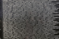 Vietnam Traveling Wall Exhibit: Names