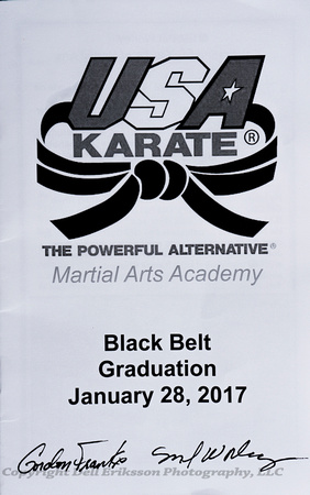 Black Belt Graduation January 28, 2017