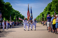 Navy Sea Cadets Carrying The Colors