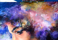 Prince:  Dan Lacey's Painting "Atmosphere", Close