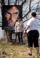 Prince: New Dan Lacey Prince Painting With Fans