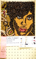 Crop Art, Portrait, Cathy Camper