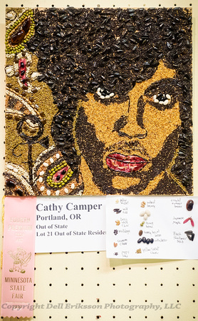 Crop Art, Portrait, Cathy Camper
