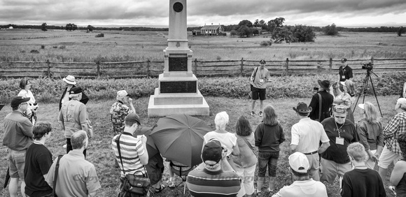 Gettysburg:  Minnesota 150-year Civil War Anniversary Tour Group.