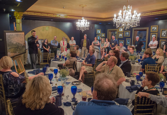 Gettysburg:   Tour Dinner Speech Commemorating David Geister's 1st Minnesota Charge Painting