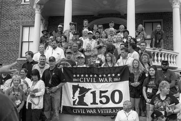 Minnesota's 150-year  Civil War Anniversary Tour Group, Gettysburg: