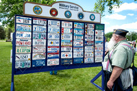 Vietnam Veterans Traveling Tribute, State License Plates, Victory Memorial Monument, Robbinsdale, MN