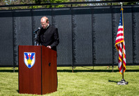 Vietnam War Traveling Wall:  Invocation Father Mark Pavlak