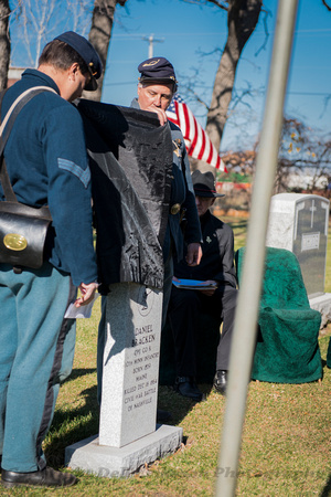 Civil War:  Gravestone Unveiling