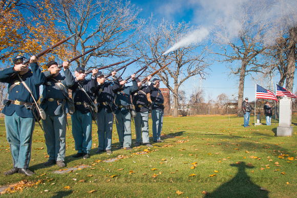 Civil War:  1st Minnesota Rifle Salute