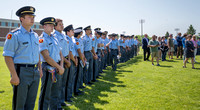 St. Thomas Academy Cadets In Line