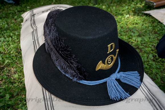 Civil War, Minnesota:  Officer's Hat, Battle Lake, MN