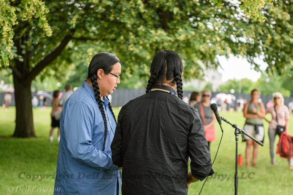 Closing Ceremony, Indian Chants Of Peace And Honor