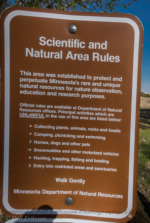 Scientific and Natural Area Rules