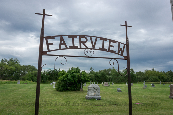 Civil War, Minnesota:  Fairview Cemetery,Battle Lake, MN