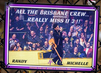 Prince:  Fence:  Brisbane Misses You