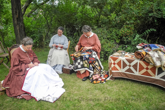 Civil War, Minnesota:  Quilting & Sewing Group, Battle Lake, MN